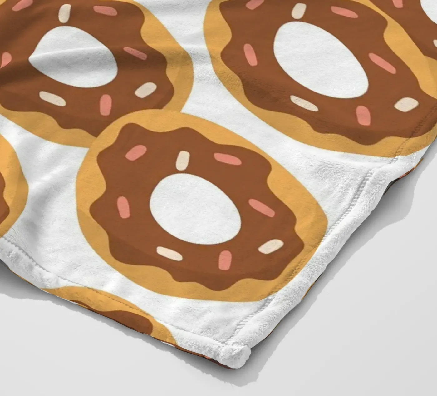 Donuts pattern Fleecedecke von Happypatterns