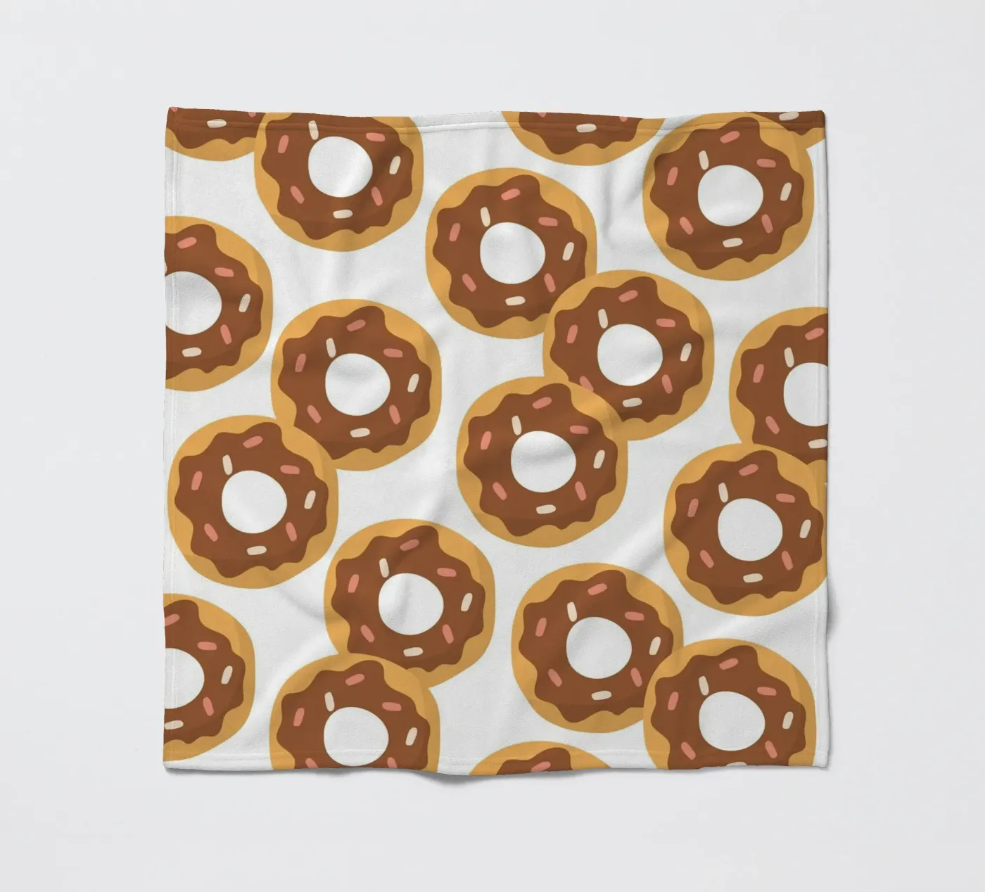 Donuts pattern Fleecedecke von Happypatterns