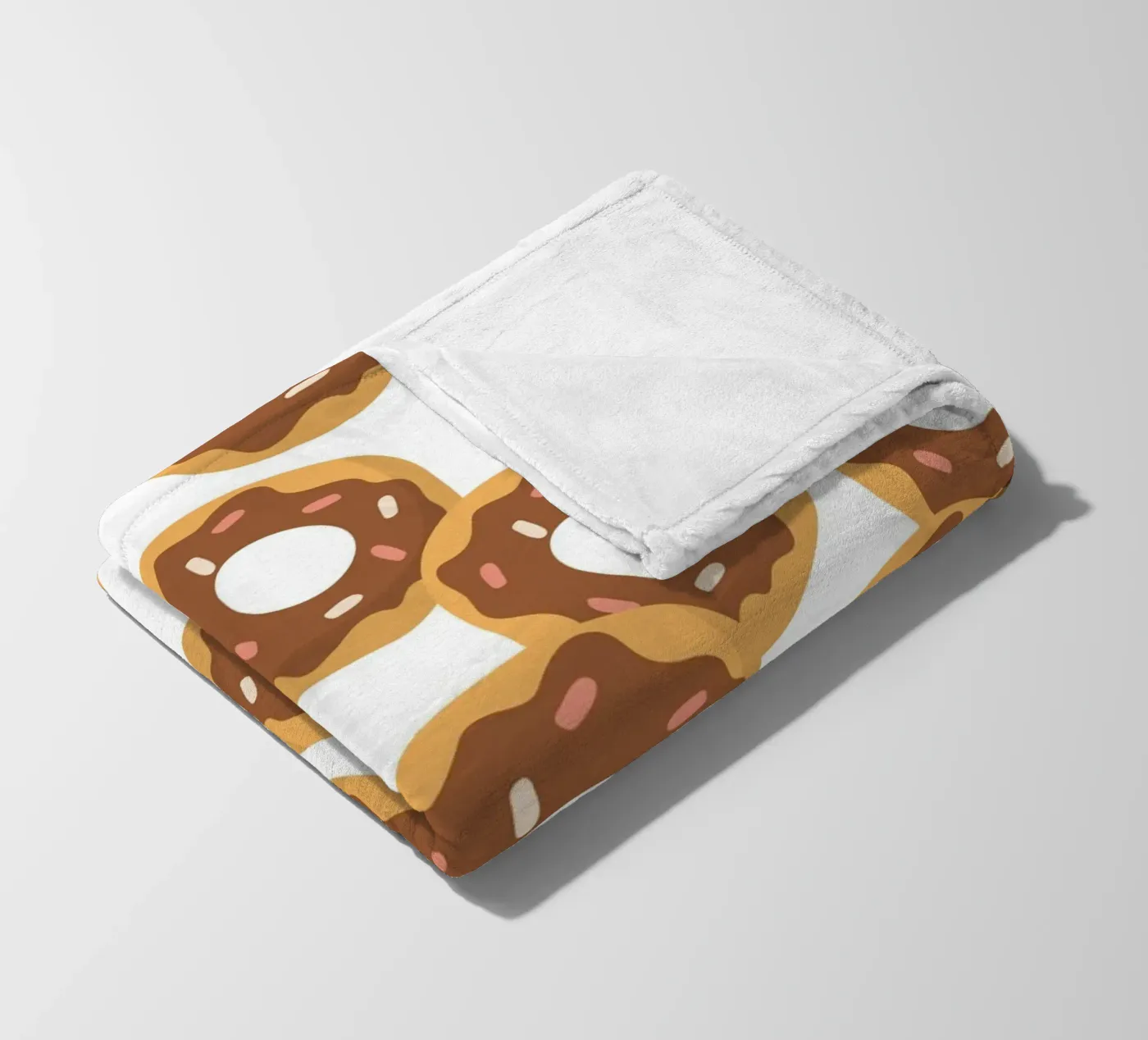 Donuts pattern Fleecedecke von Happypatterns