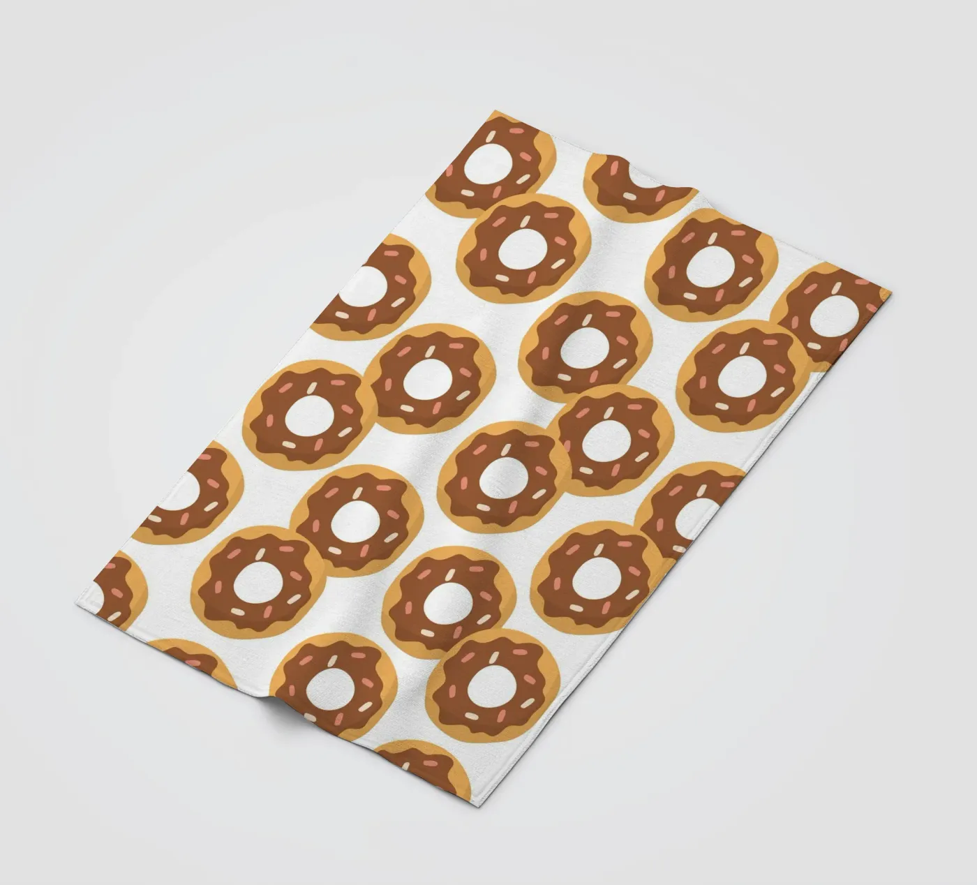 Donuts pattern Fleecedecke von Happypatterns