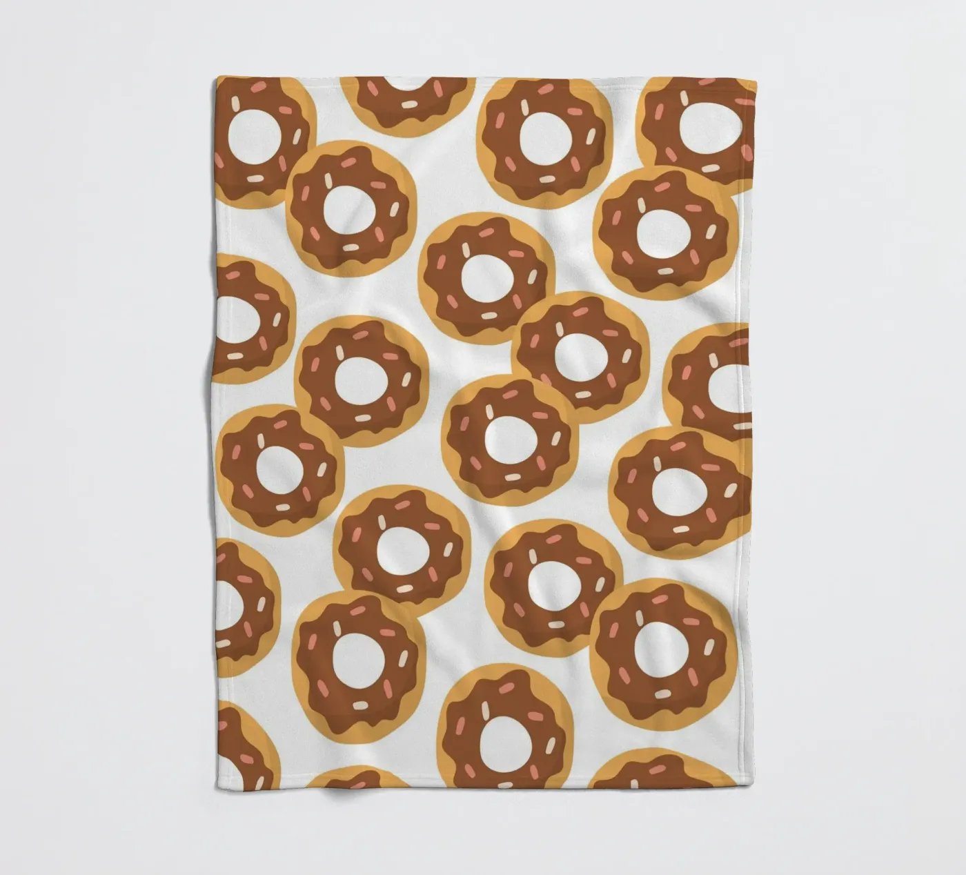 Donuts pattern Fleecedecke von Happypatterns