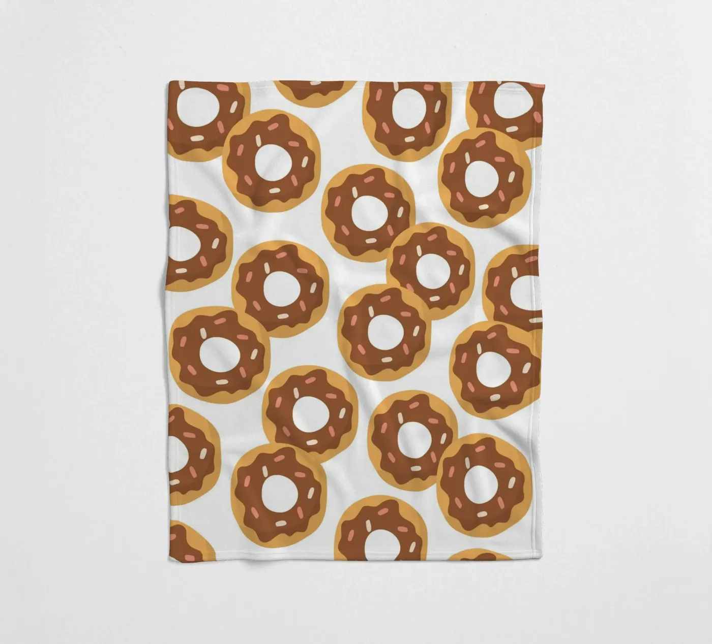 Donuts pattern Fleecedecke von Happypatterns