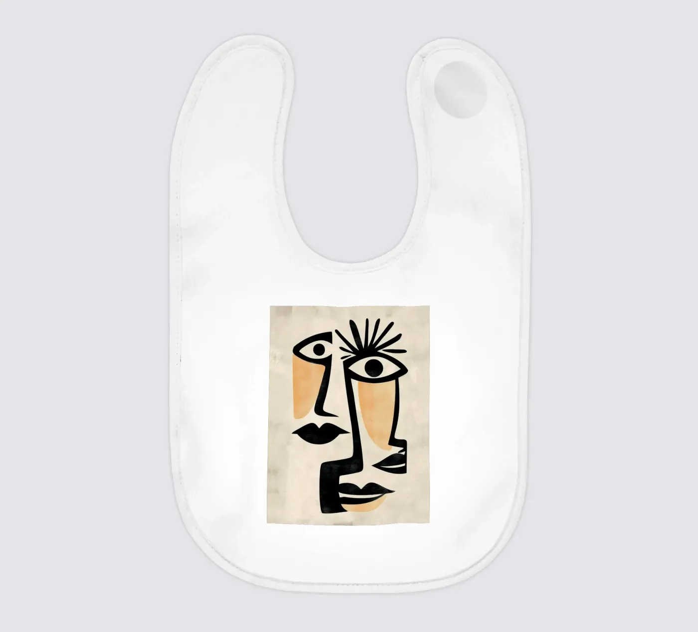 Abstract Faces bavaglino da Hugo