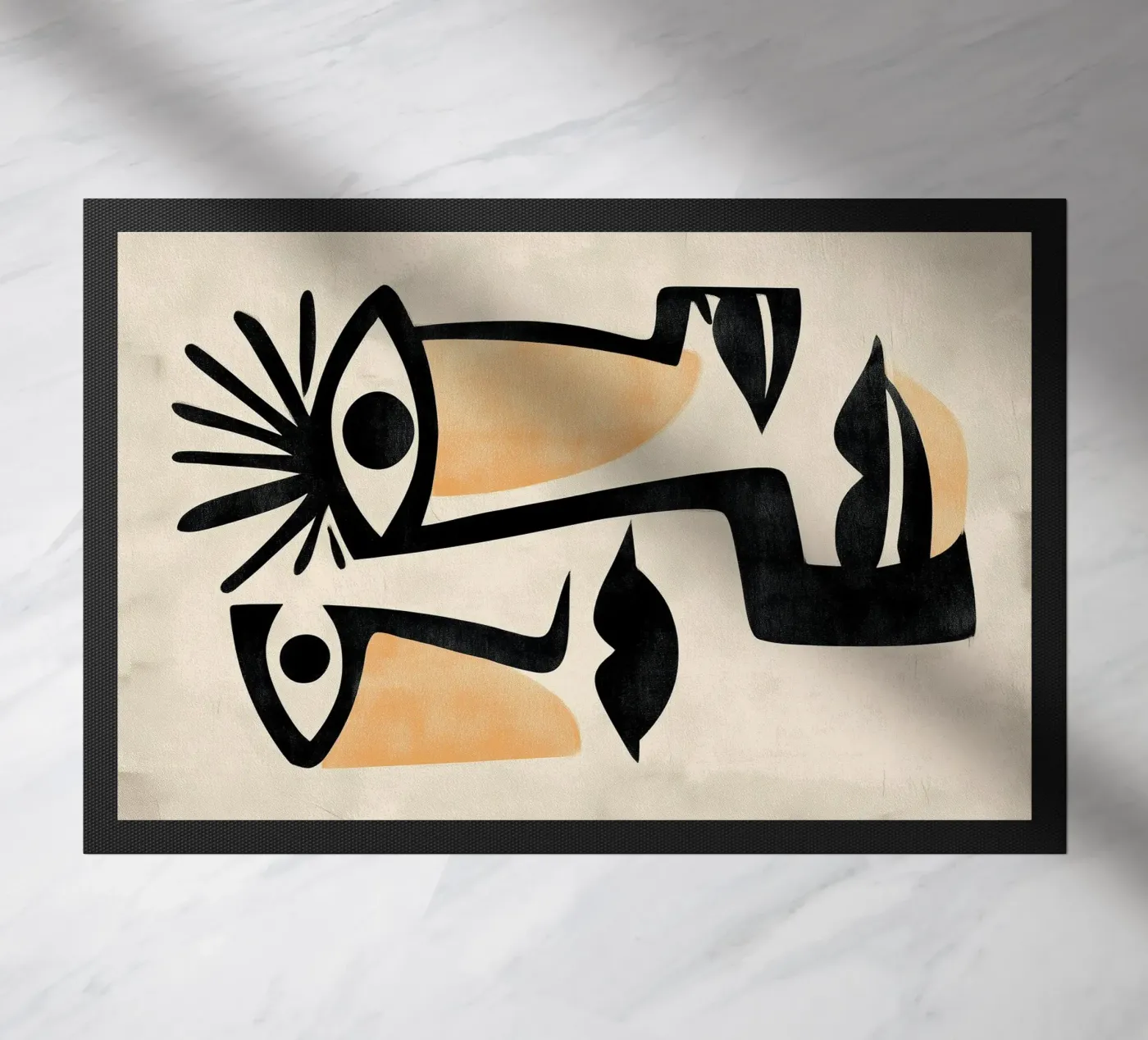Abstract Faces zerbino da Hugo