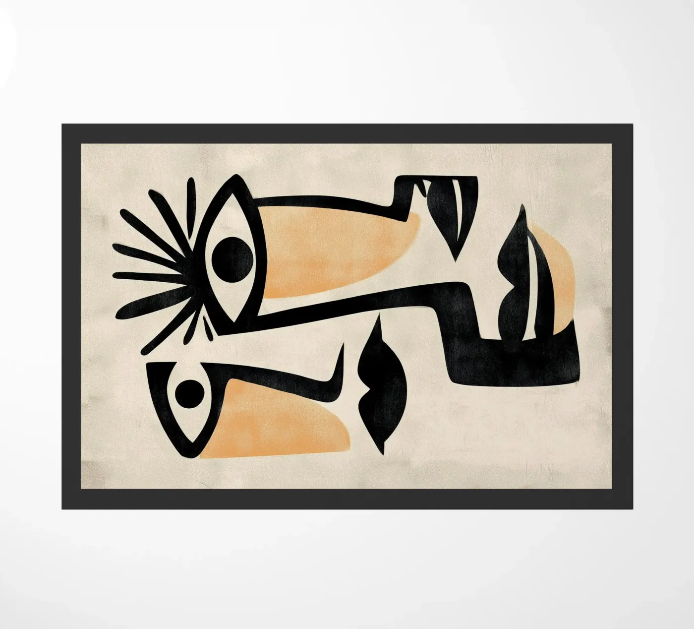 Abstract Faces zerbino da Hugo