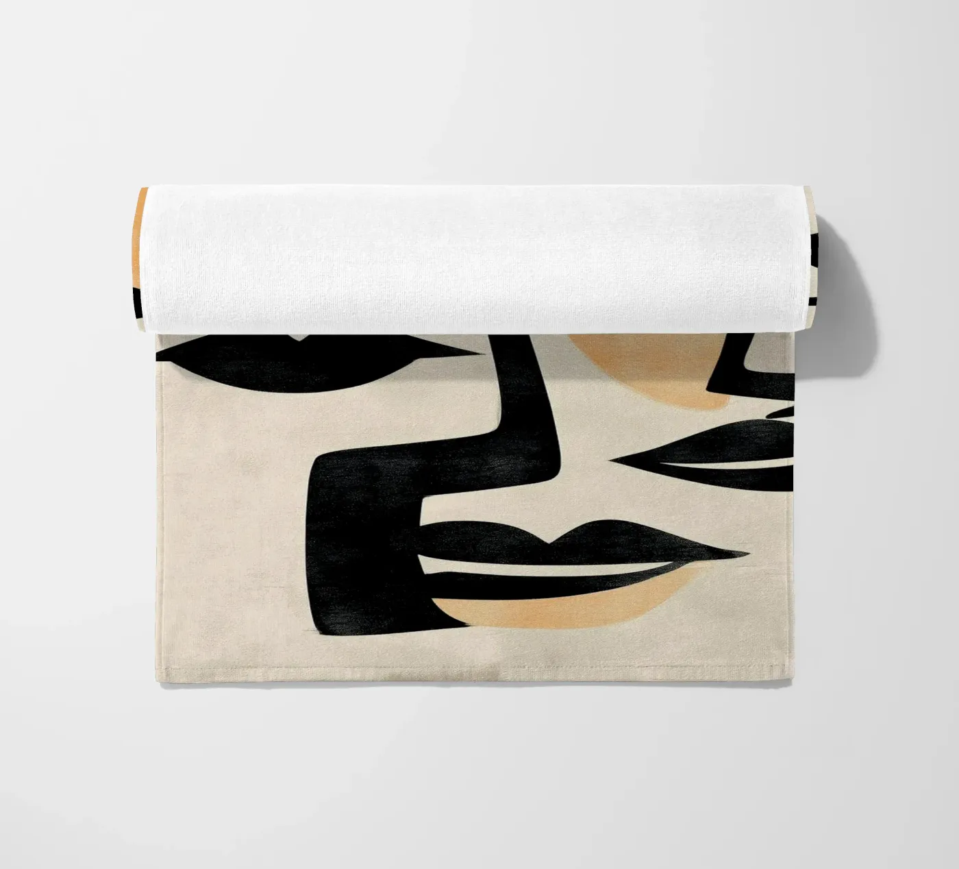 Abstract Faces telo mare da Hugo