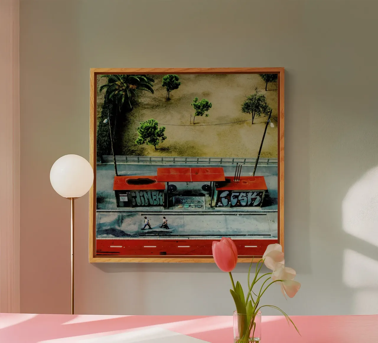 Paint It Red plexiglass da Ambra