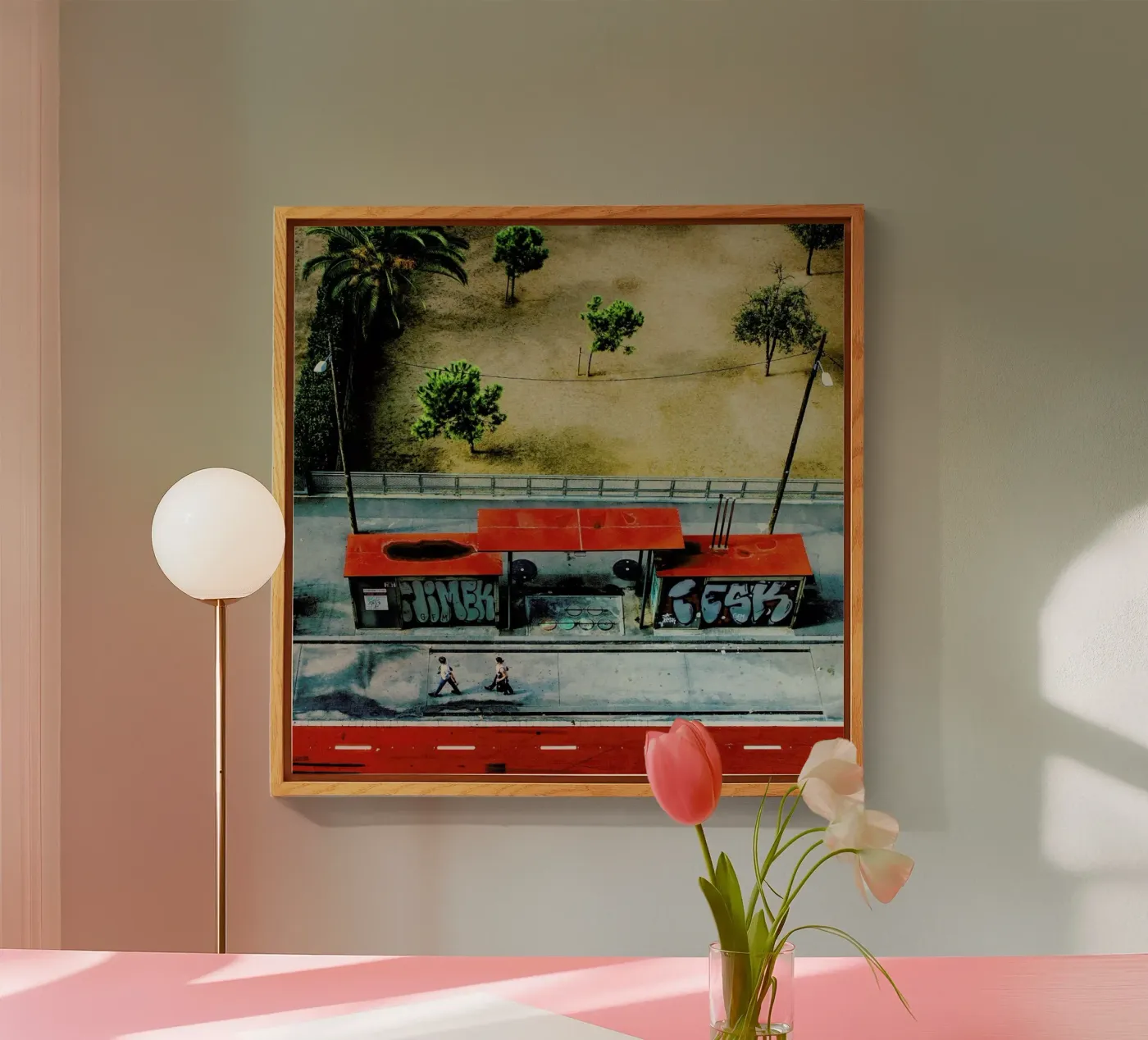 Paint It Red plexiglass da Ambra