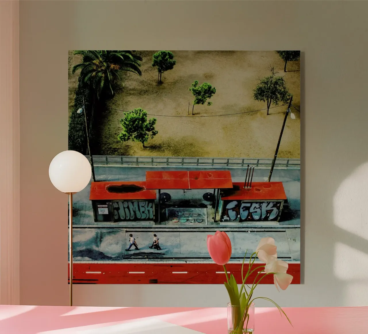 Paint It Red plexiglass da Ambra