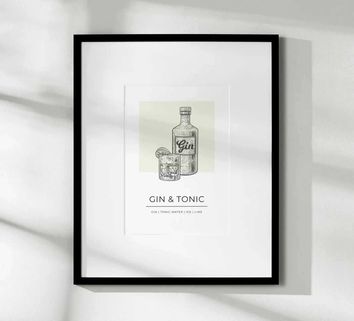 Gin Tonic poster da NoordalLiving