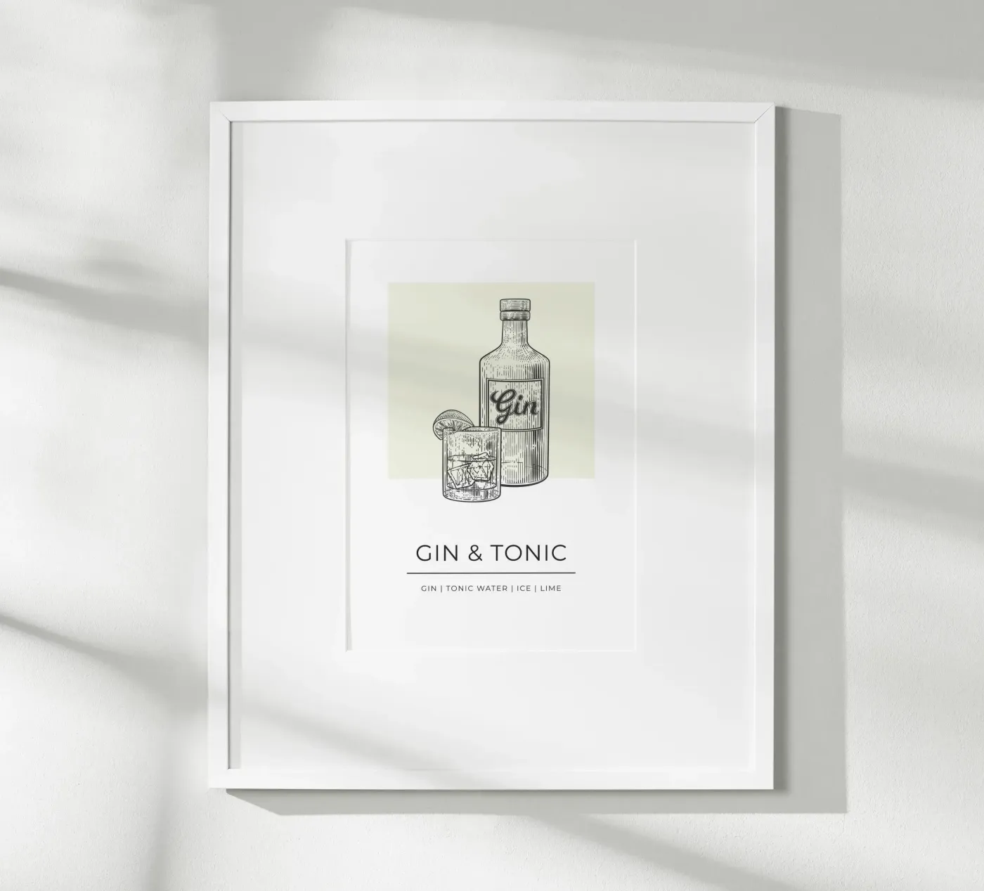 Gin Tonic poster da NoordalLiving