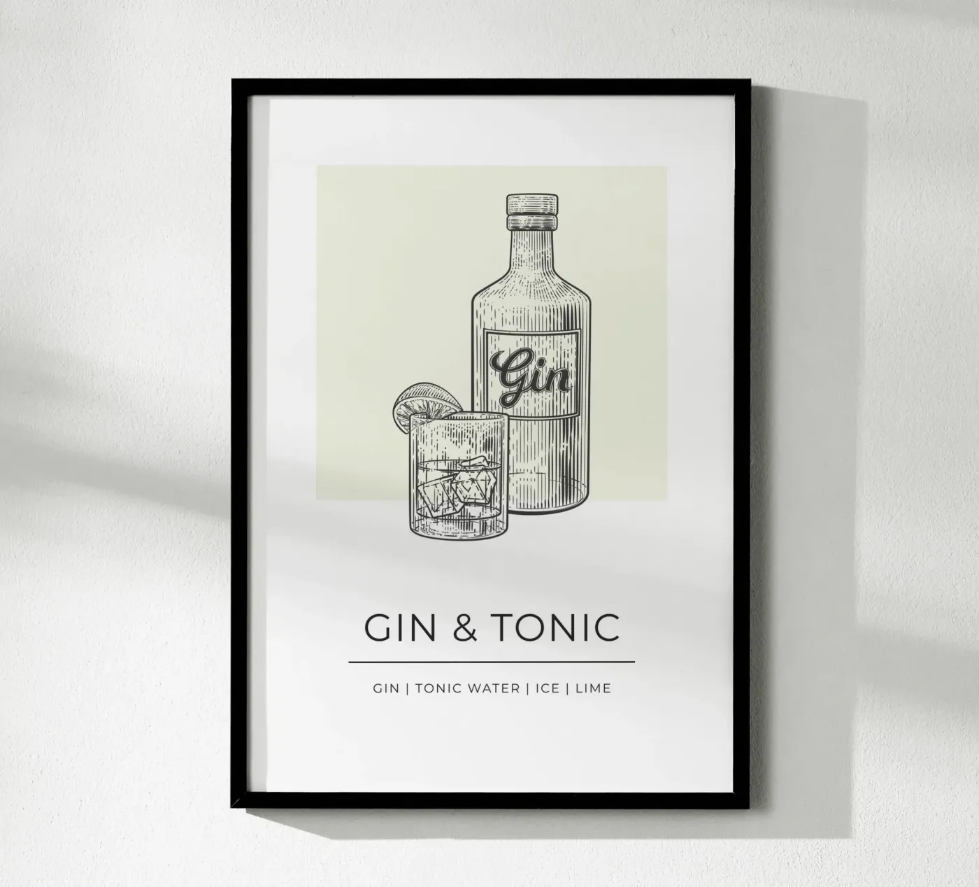 Gin Tonic poster da NoordalLiving