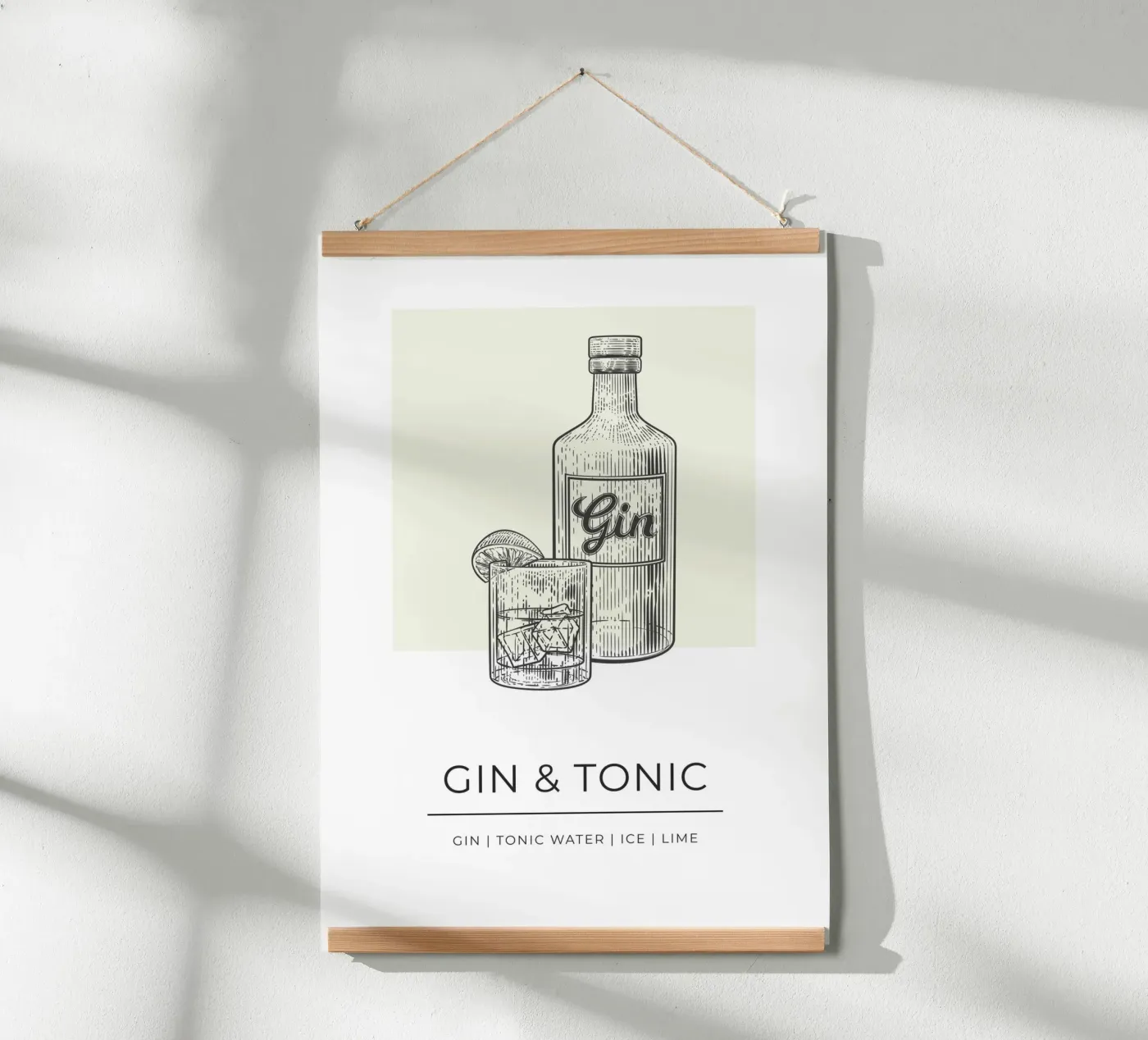 Gin Tonic poster da NoordalLiving