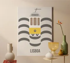 Lisboa door Studio EmiLu als leinwand