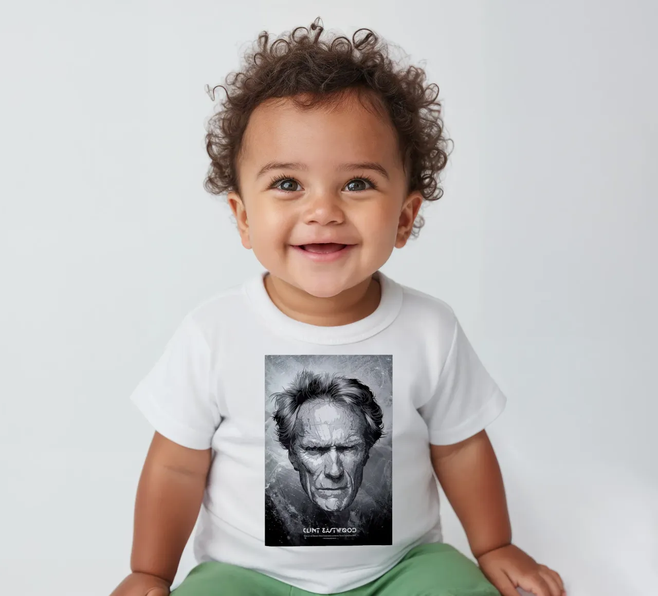 Clint maglietta neonato da Tomasz Zawistowski