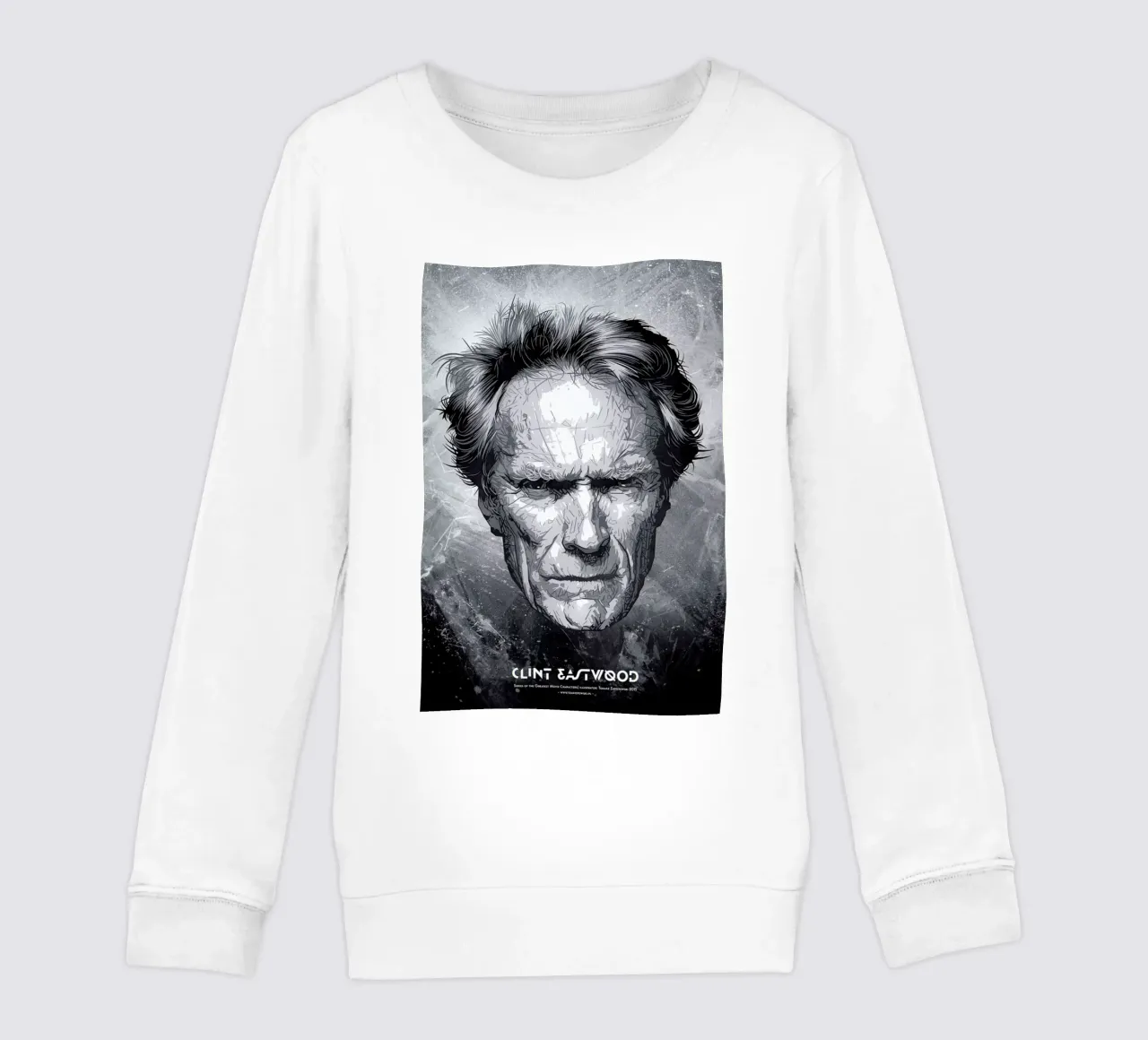 Clint kids sweatshirt by Tomasz Zawistowski