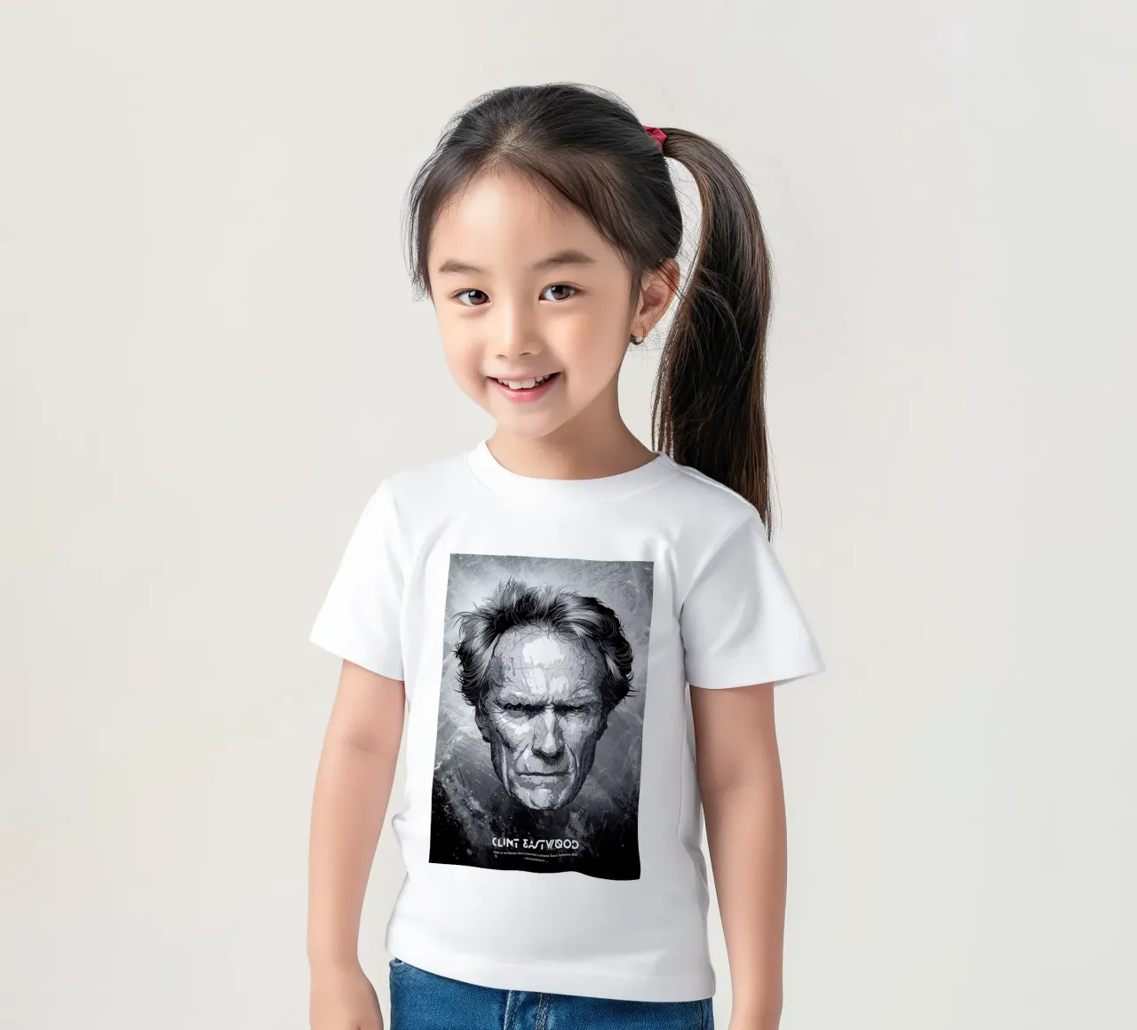 Clint t-shirt bambini da Tomasz Zawistowski