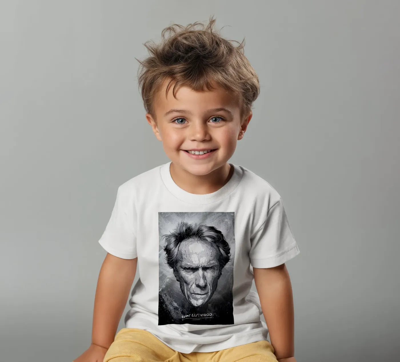 Clint t-shirt bambini da Tomasz Zawistowski