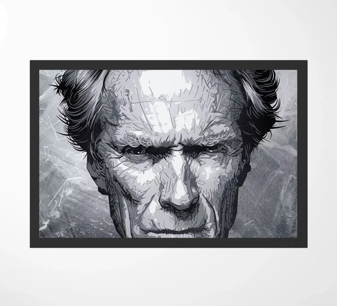Clint Fußmatte von Tomasz Zawistowski