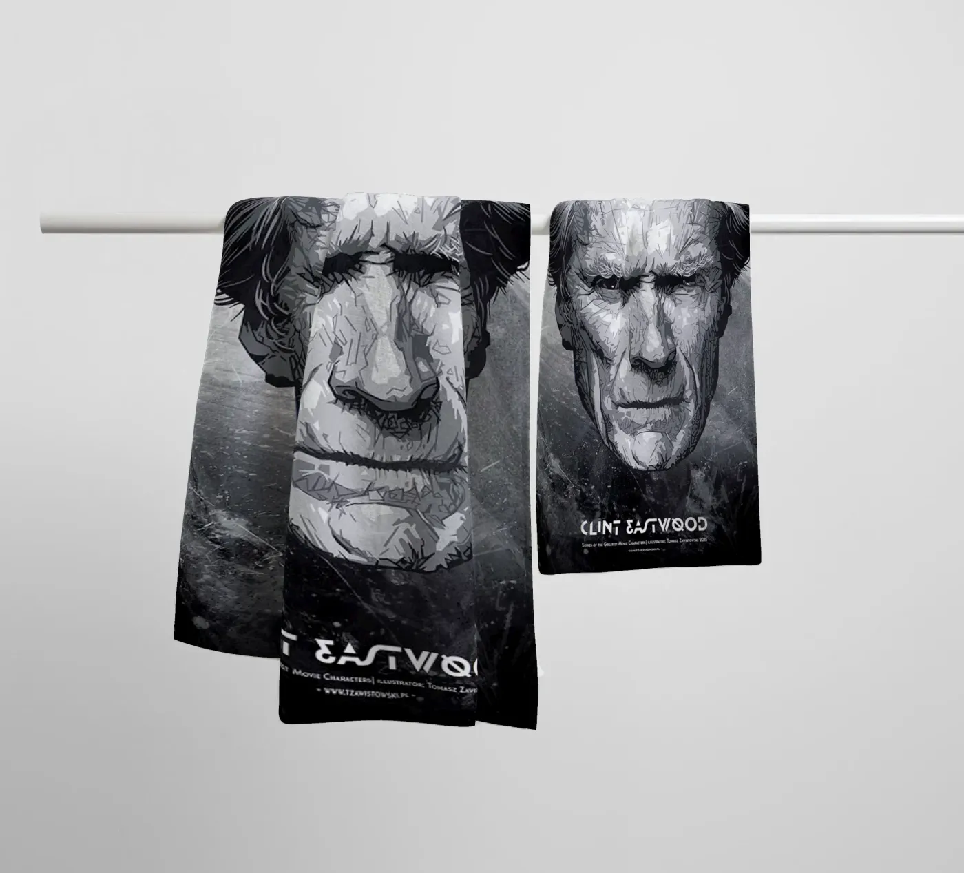 Clint badhanddoek van Tomasz Zawistowski