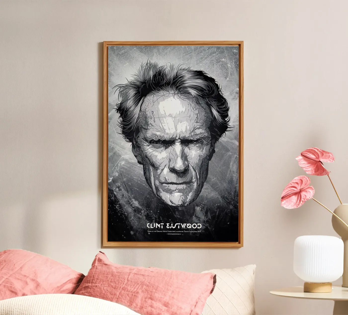 Clint forex plate by Tomasz Zawistowski