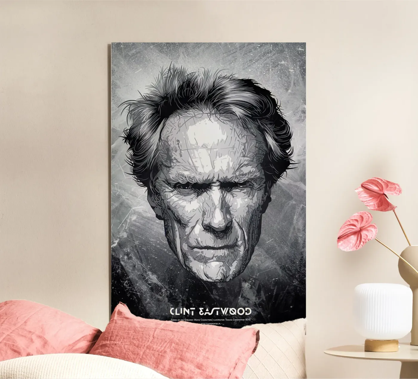 Clint forex plate by Tomasz Zawistowski