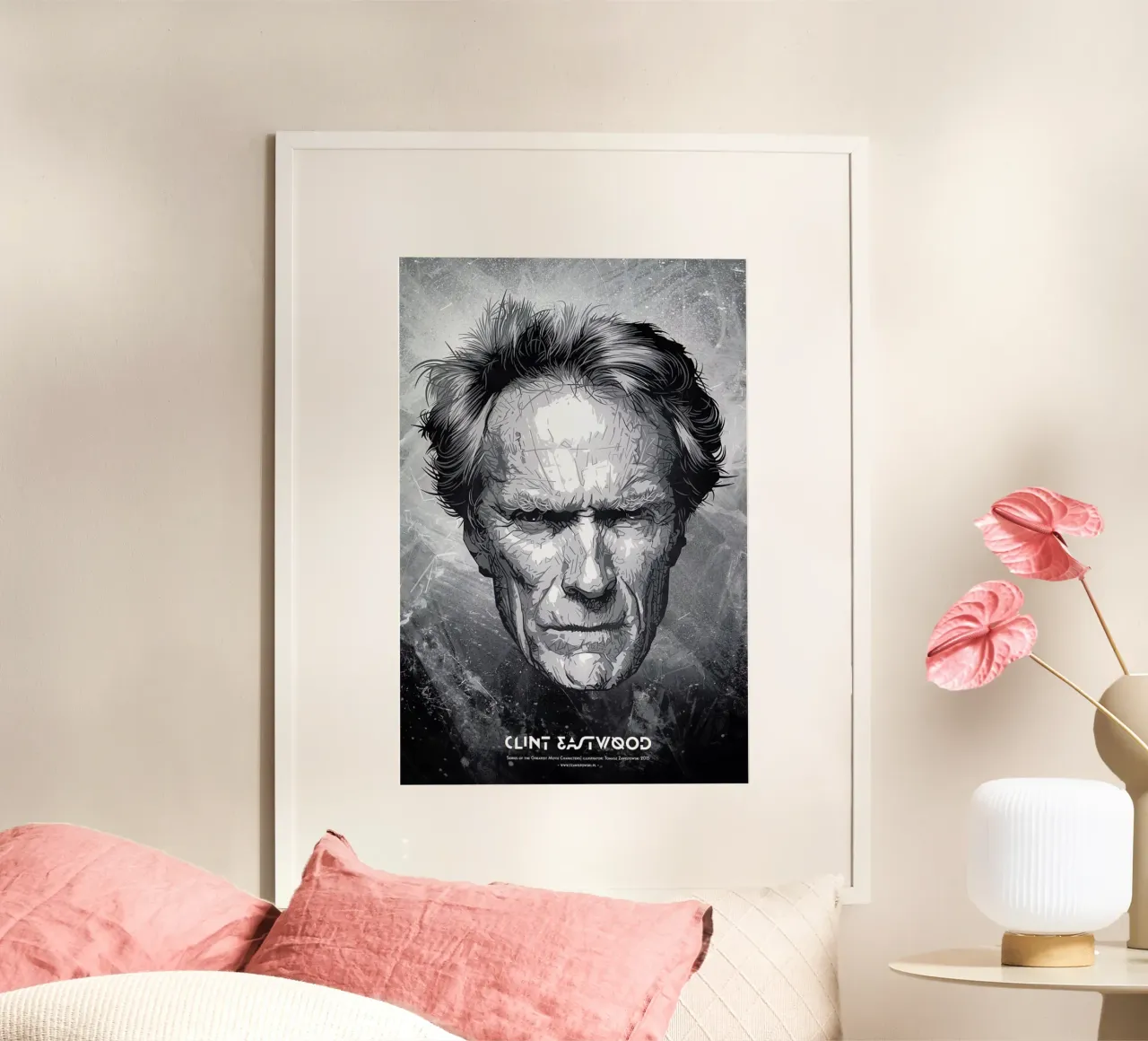 Clint poster da Tomasz Zawistowski