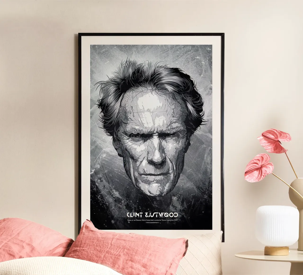 Clint poster da Tomasz Zawistowski