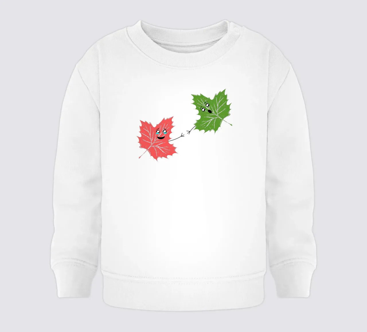 Un otoño otoñal sudadera de bebé de sillyindustries