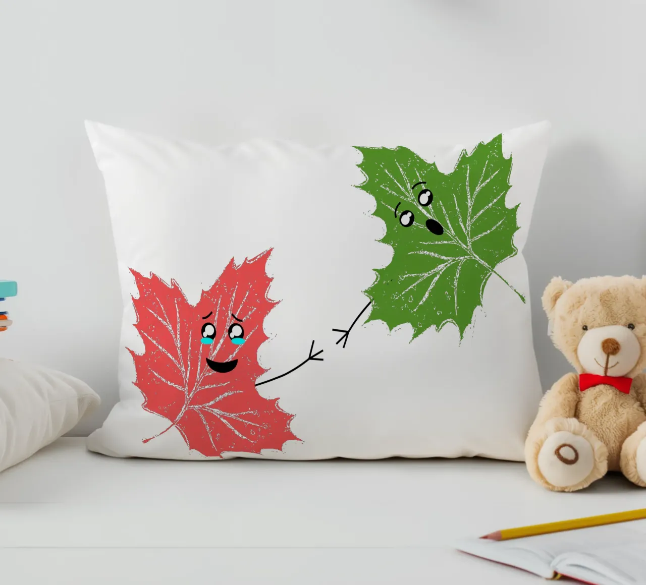Un autunno d'autunno cuscino da sillyindustries