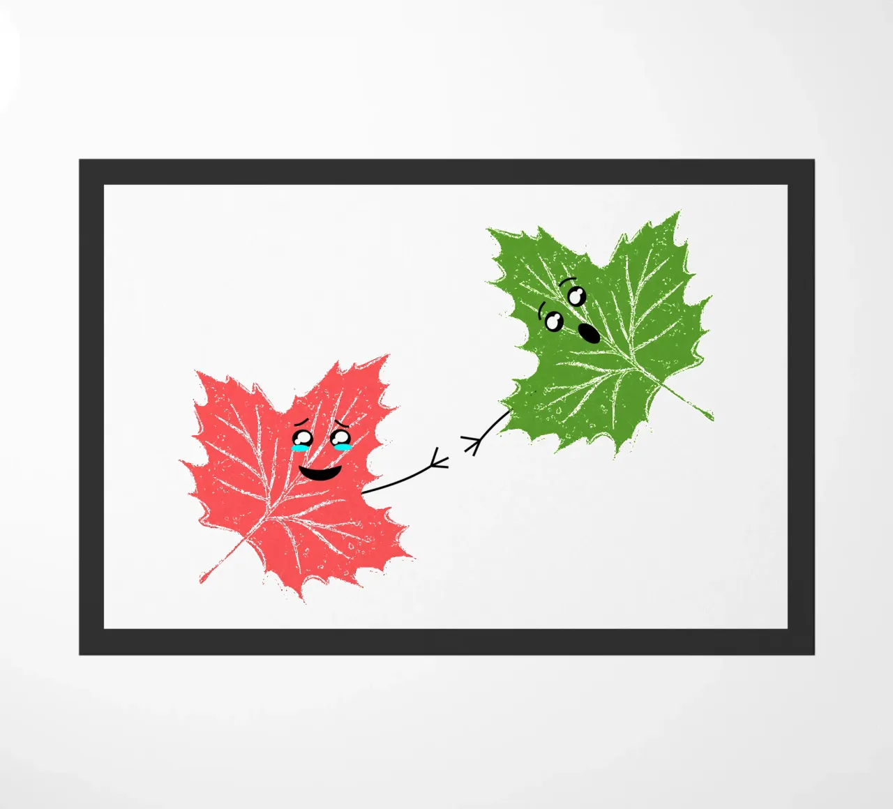 An Autumn Fall doormat by sillyindustries