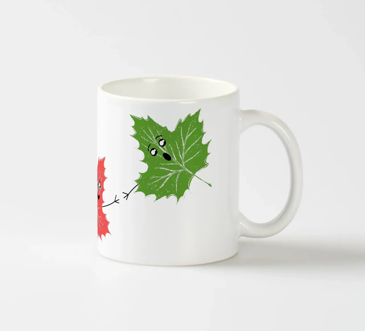 Un otoño otoñal taza de cerámica de sillyindustries