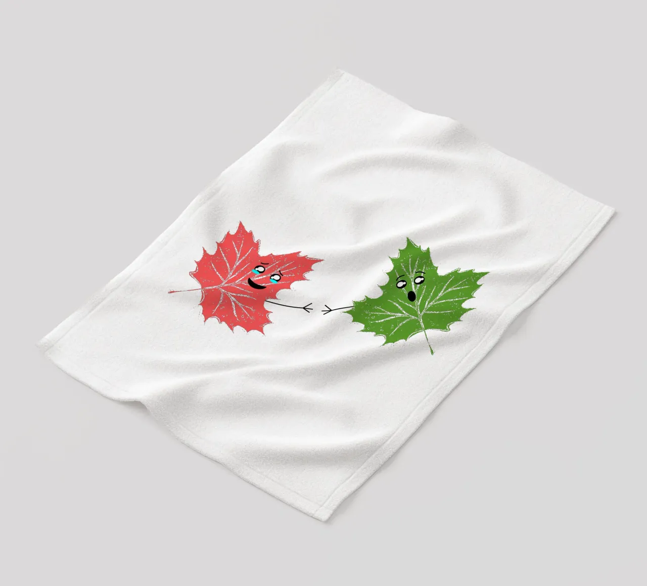 Un autunno d'autunno coperta in pile da sillyindustries