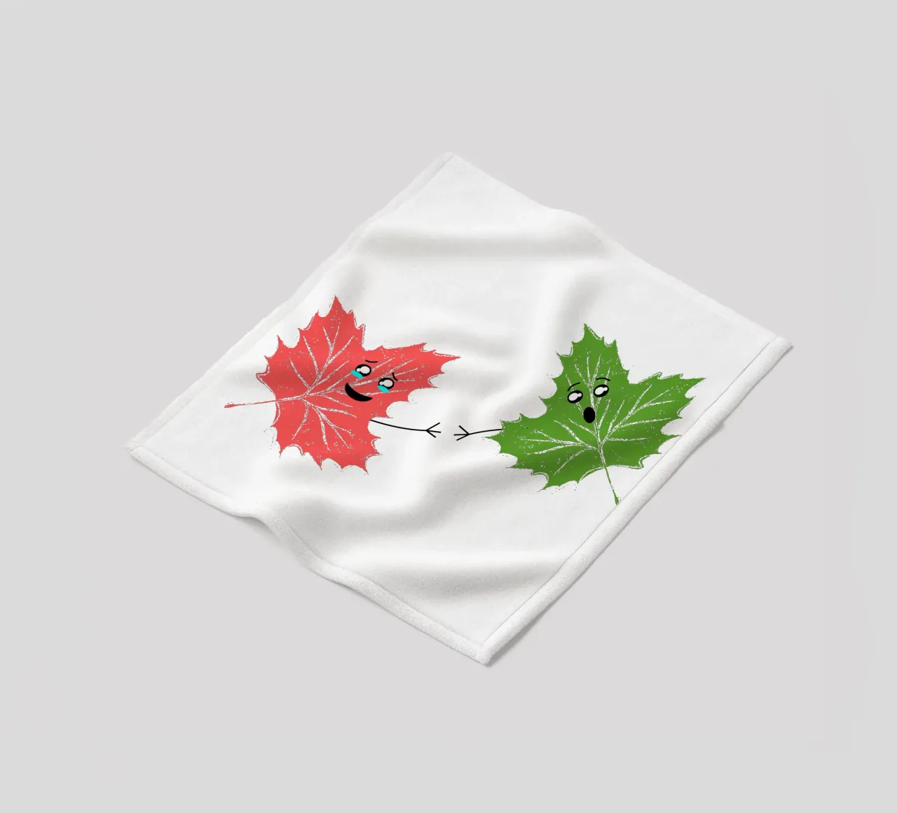 Un autunno d'autunno coperta in pile da sillyindustries