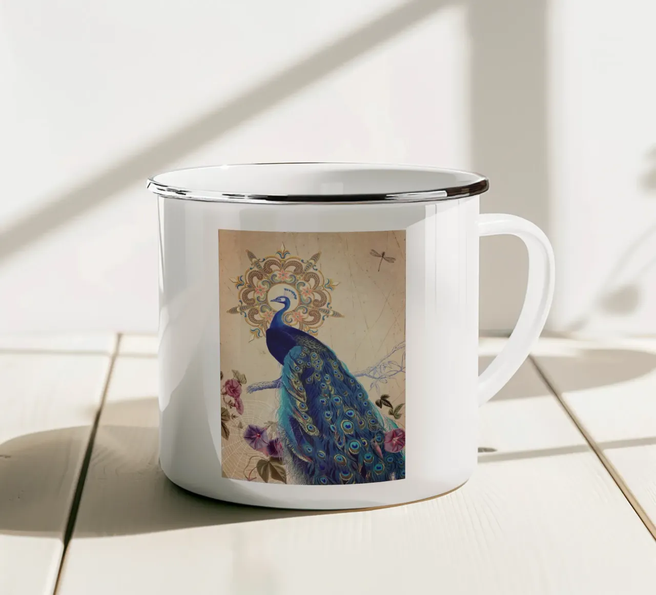 Indigo Spirit tazza in smalto da Eva Nev