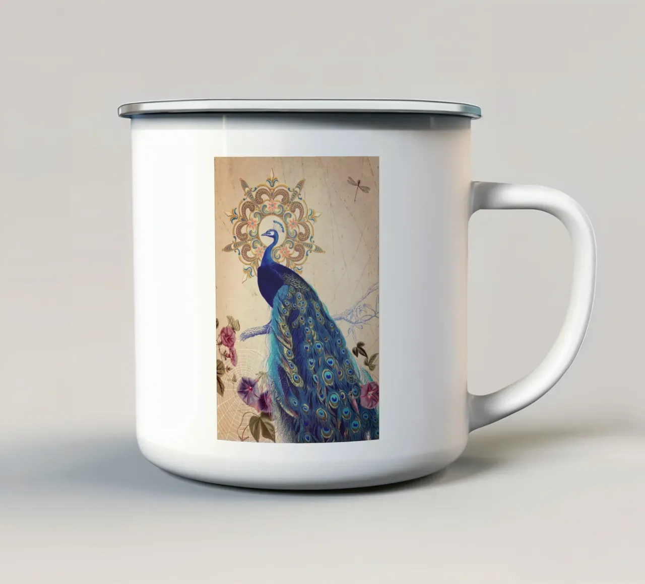 Indigo Spirit tazza in smalto da Eva Nev
