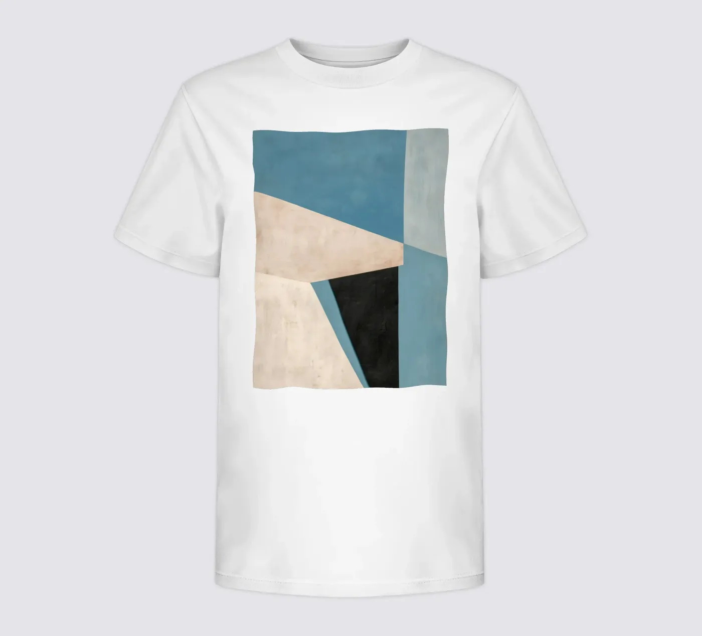 Blue Geometry t-shirt bambini da Hugo