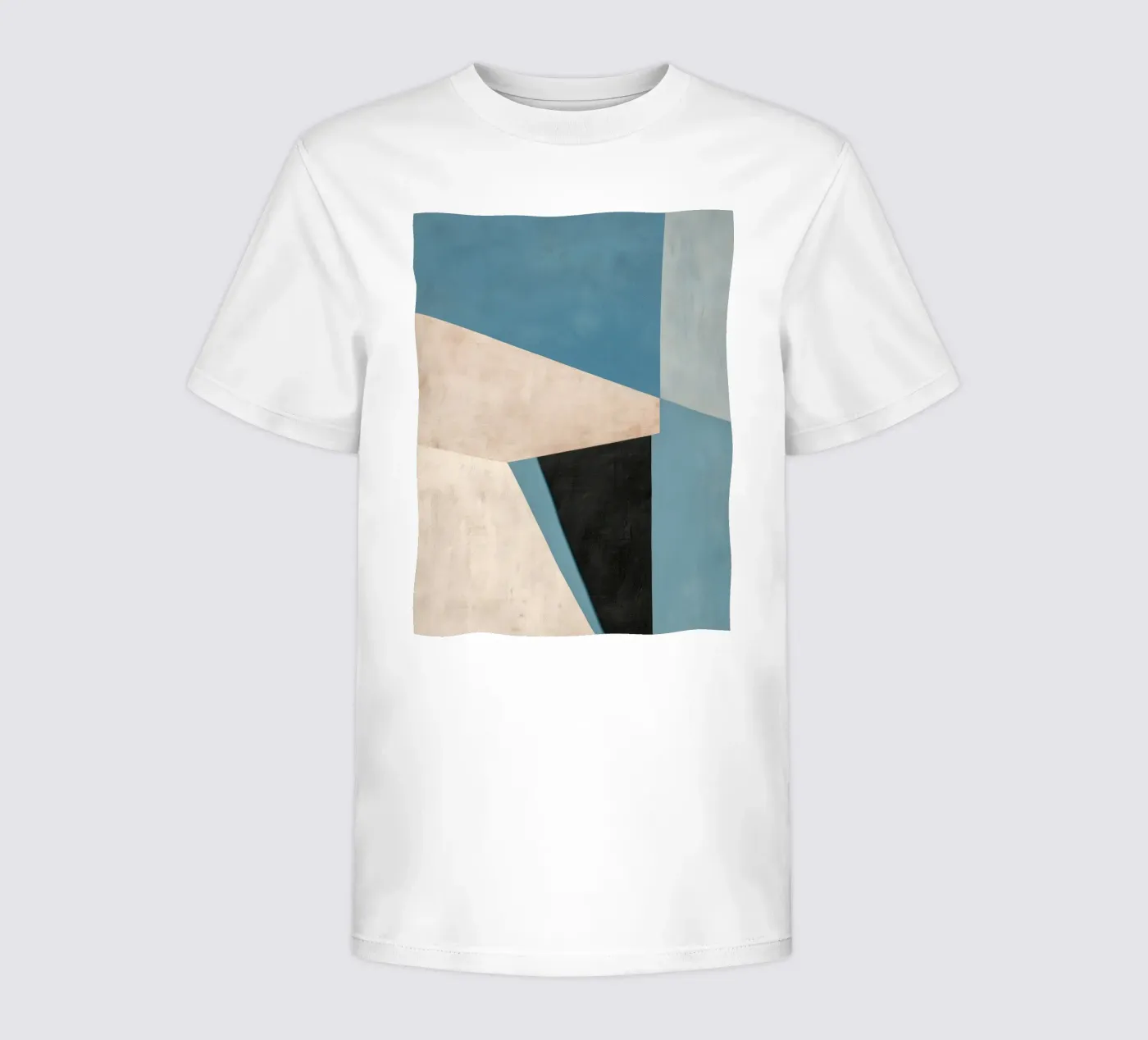 Blue Geometry t-shirt bambini da Hugo