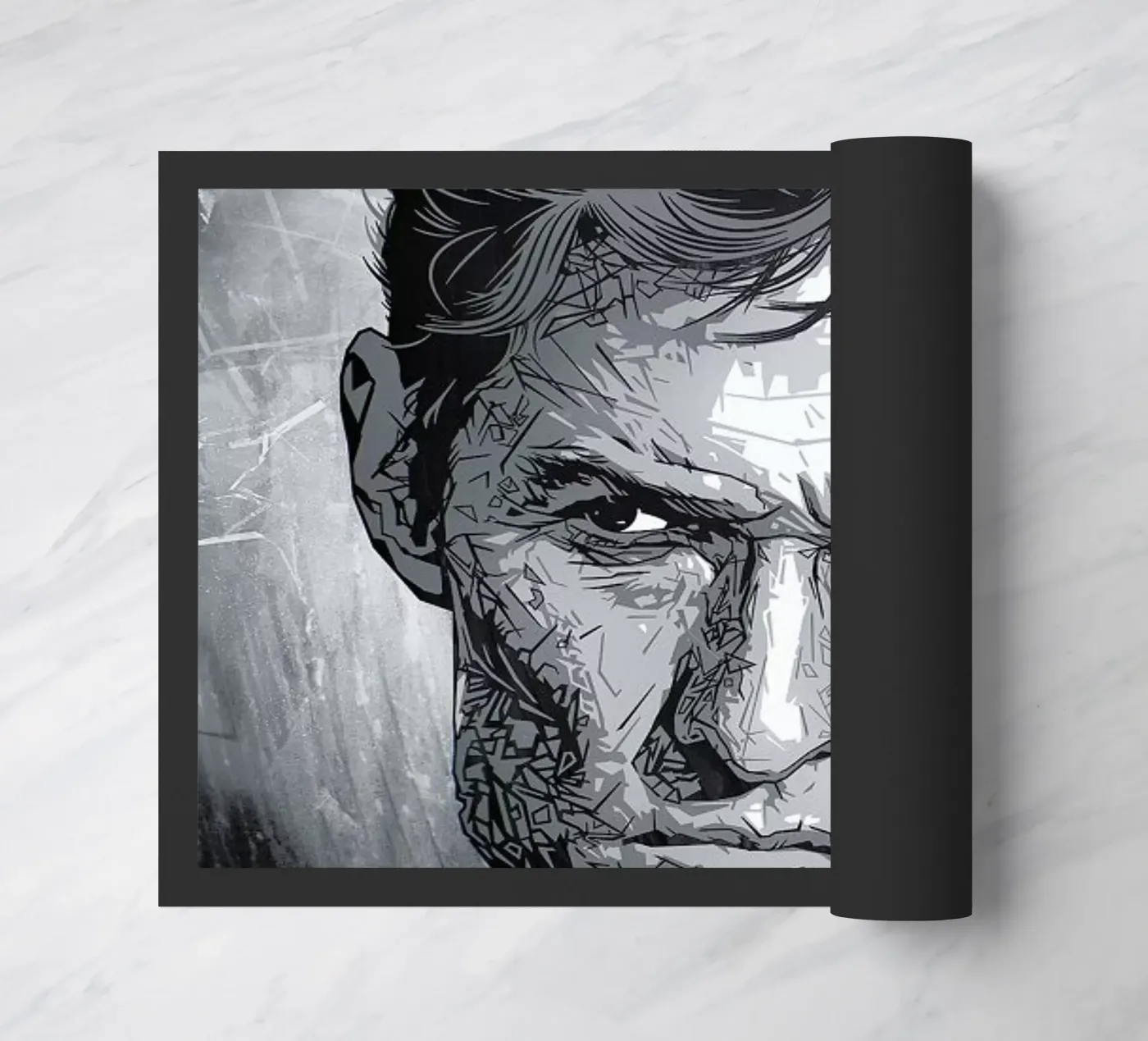 Detective doormat by Tomasz Zawistowski