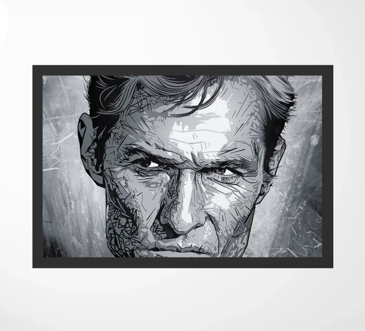 Detective doormat by Tomasz Zawistowski