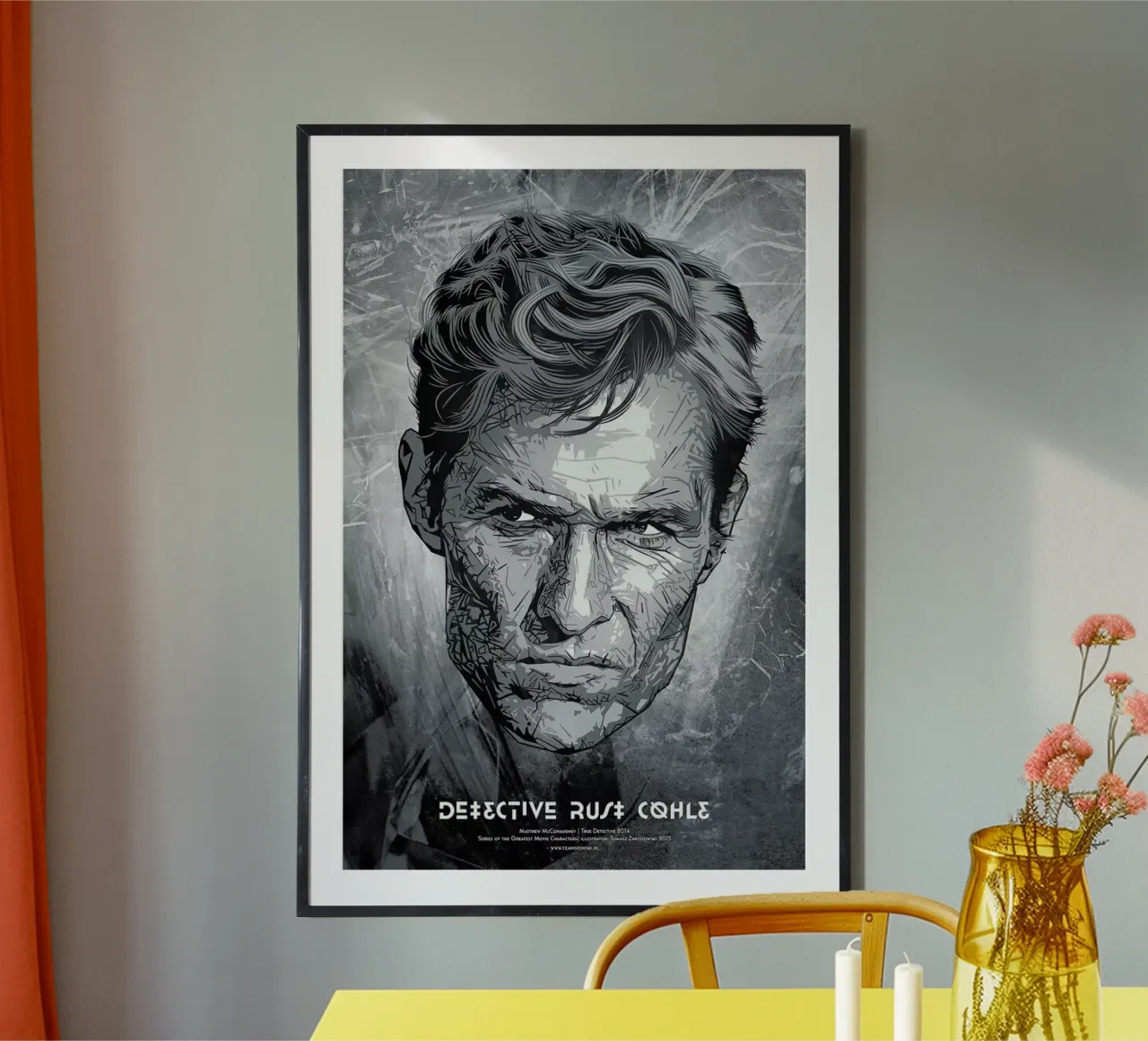 Detective poster by Tomasz Zawistowski