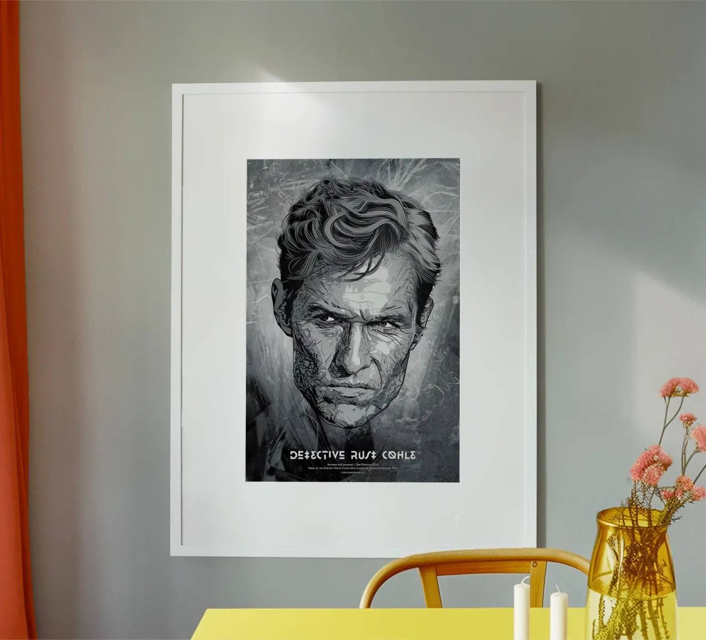 Detective Poster von Tomasz Zawistowski