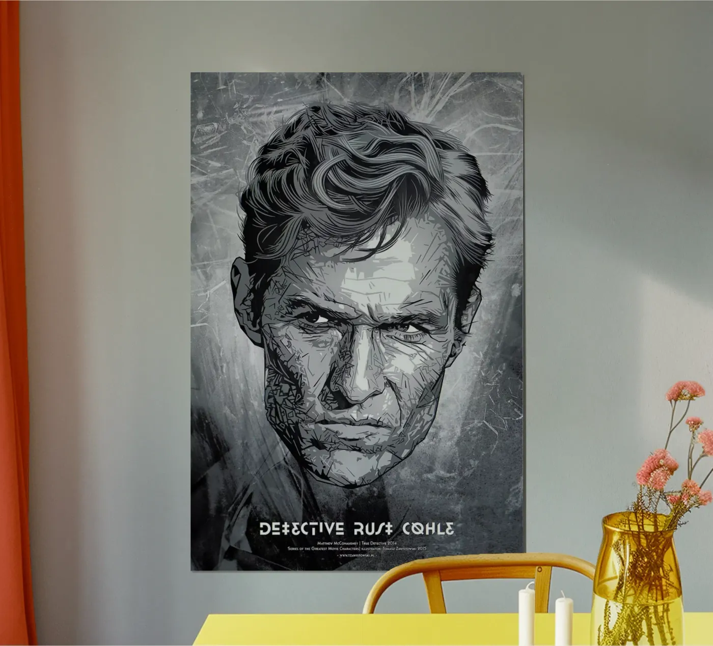 Detective Poster von Tomasz Zawistowski