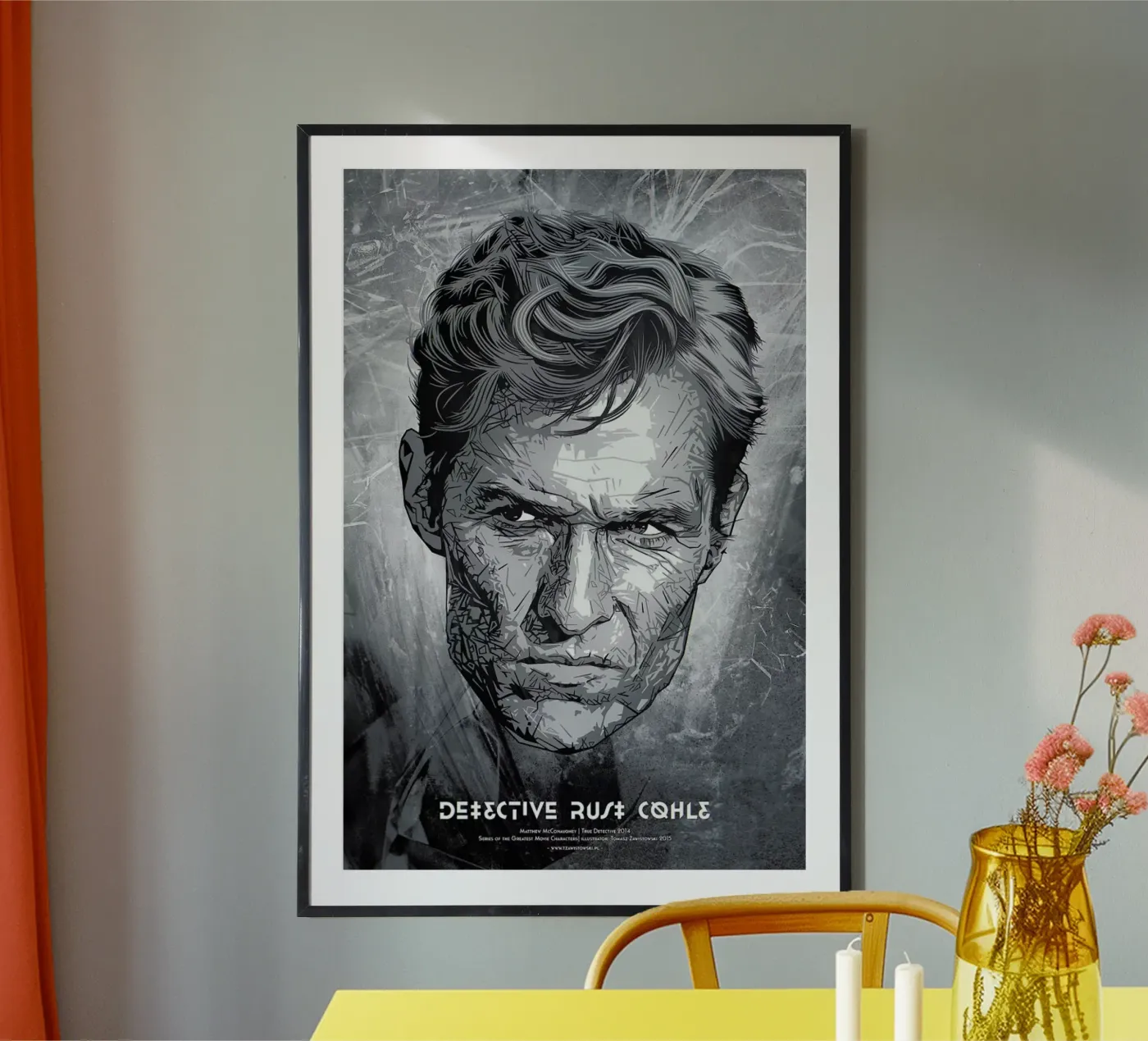 Detective Poster von Tomasz Zawistowski