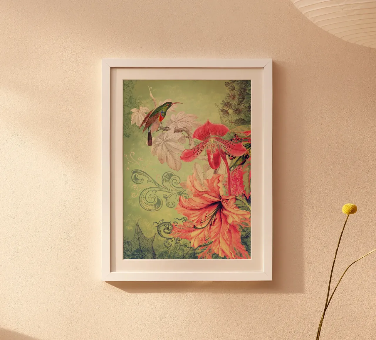 Liedjestuin Collage poster van Eva Nev