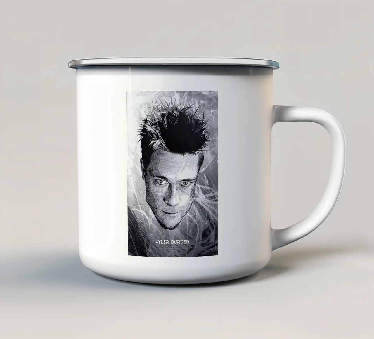 Tyler tazza in smalto da Tomasz Zawistowski