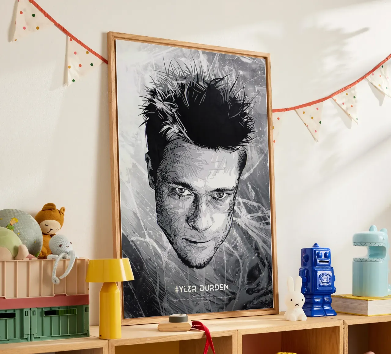 Tyler acryl van Tomasz Zawistowski