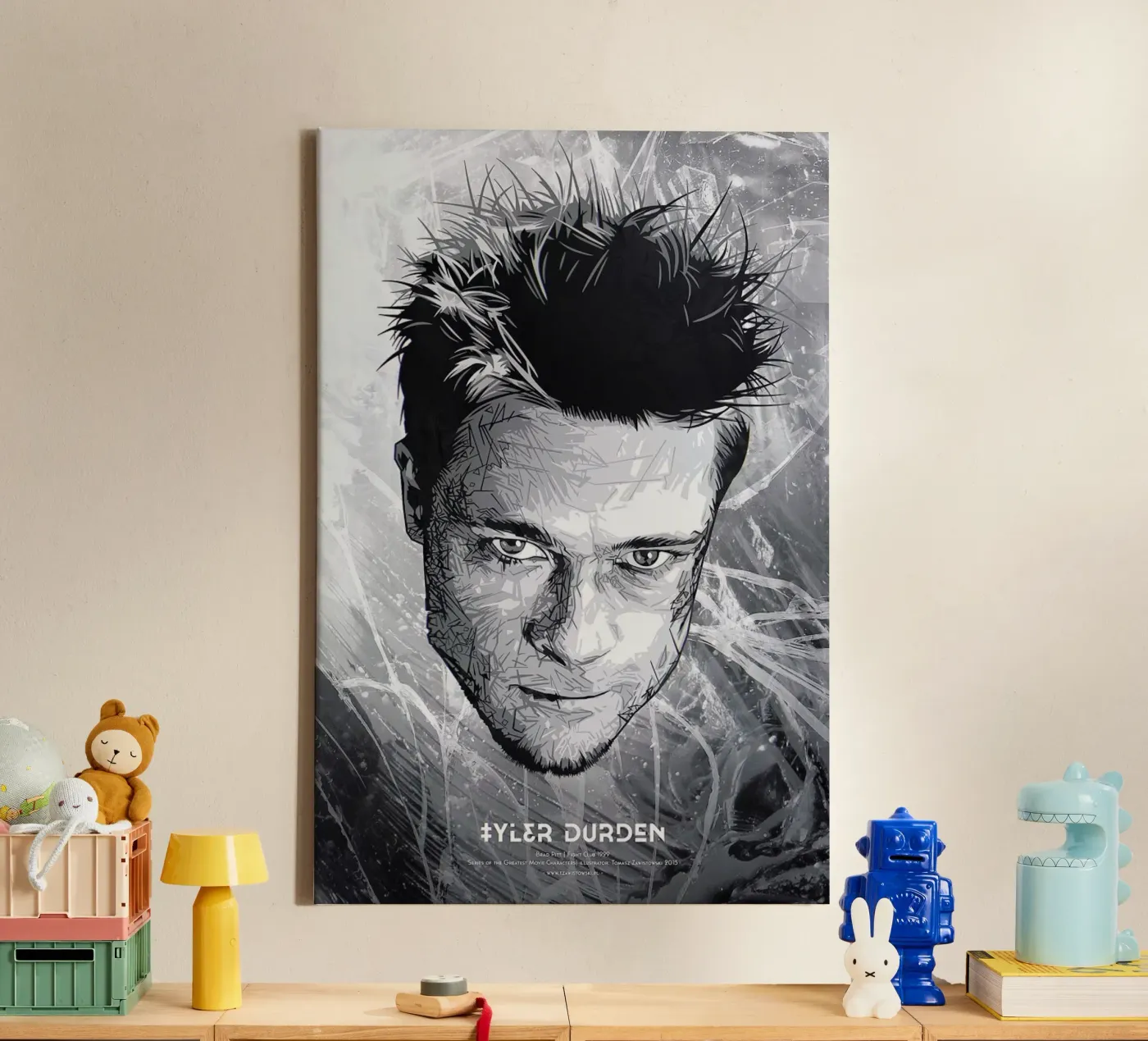 Tyler canvas by Tomasz Zawistowski