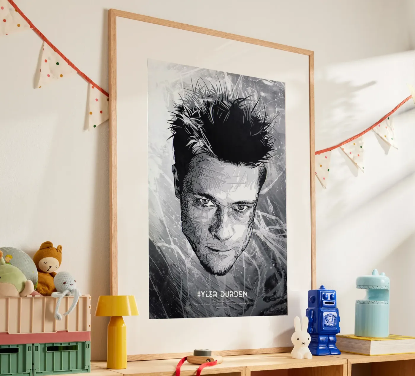 Tyler poster by Tomasz Zawistowski