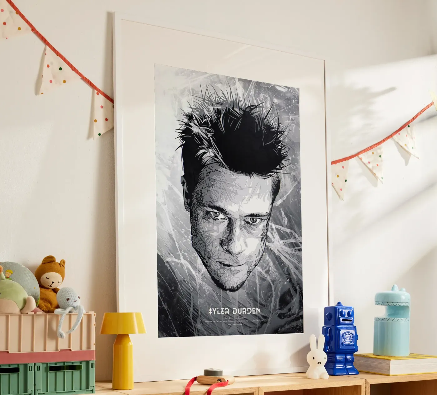 Tyler poster by Tomasz Zawistowski